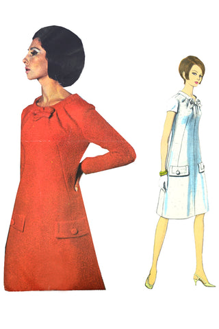 1960s Vogue Couturier 1587 Simonetta Vintage Sewing Pattern