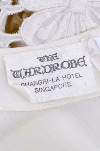 The Wardrobe Shangri la hotel Singapore Label