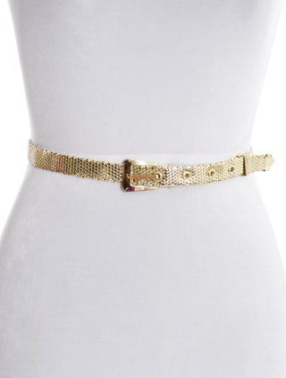 Gold Mesh Whiting and Davis vintage belt as new - Dressing Vintage