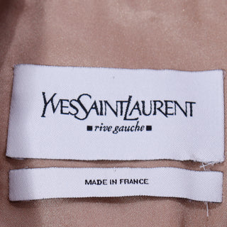 2003 Tom Ford Yves Saint Laurent Dusty Mauve Satin Jacket