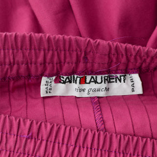70's Yves Saint Laurent Rive Gauche French Label Skirt