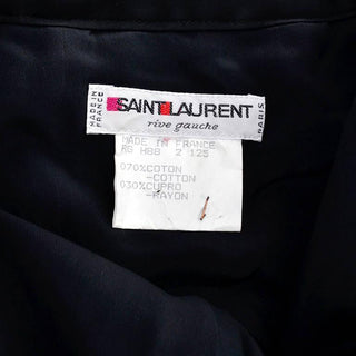 Yves Saint Laurent Rive Gauche Black Velvet top and green pleated bubble skirt 1988