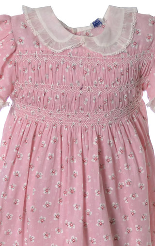 1940's Vintage Girl's Smocked Dress Best & Co. Lilliputian Bazaar - Dressing Vintage