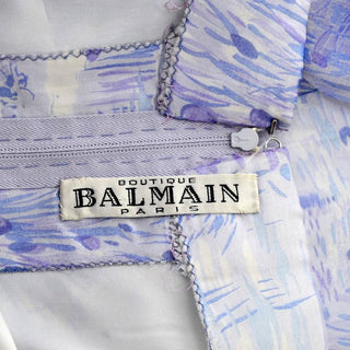 Boutique Balmain Pairs Dress and Caftan 1960s or 1970s