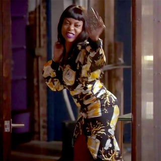 Cookie Lyon Empire in Moschino Couture Dress