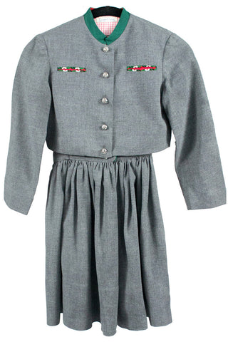 Rare vintage Countess Nemes Children's jumper dress and jacket - Dressing Vintage