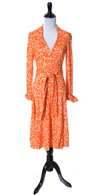 Diane Von Furstenberg Vintage 1970's Wrap Dress - Dressing Vintage