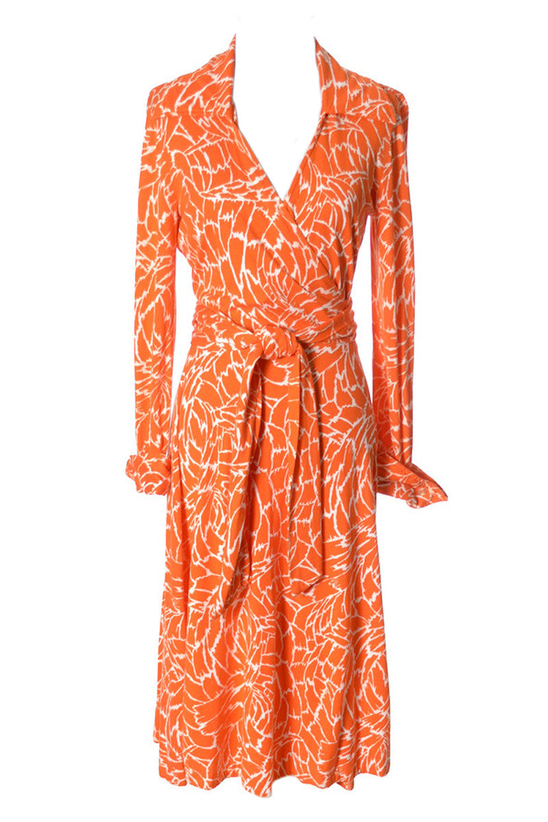 1970s vintage Diane Von Furstenberg wrap dress made in Italy Modig 1970s vintage Diane Von Furstenberg wrap dress made in Italy Modig