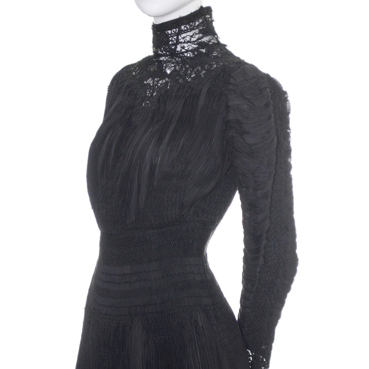 Edwardian Black Lace Collar – Duchess Milianda