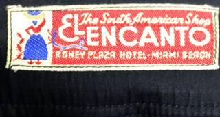 1950's El Encanto Full Circle Vintage Skirt Roney Plaza Hotel Miami - Dressing Vintage