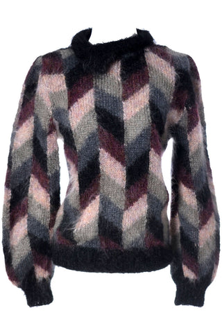 Eleanor Ericsson Edinburgh Scotland Mohair Vintage Sweater - Dressing Vintage