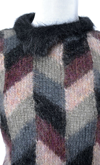 Eleanor Ericsson Edinburgh Scotland Mohair Vintage Sweater - Dressing Vintage
