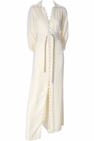 Eva Gabor Estevez Vintage Ivory Dress
