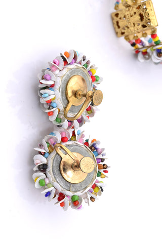 Funfetti Vintage Bracelet Earrings Beads Sequins Confetti