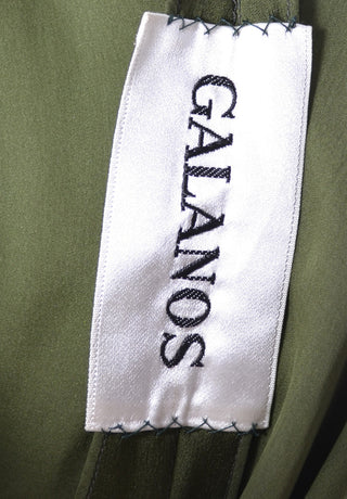 Galanos Vintage Jumpsuit with Corset style Belt - Dressing Vintage