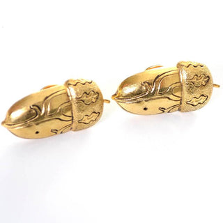 1980's Isabel Canovas Signed Gold Acorn Brooches