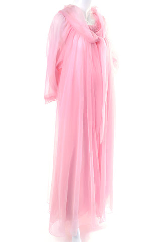 Vintage Pink Peignoir robe nightgown