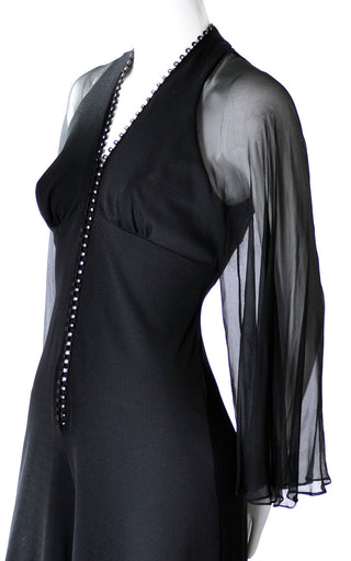 Black vintage jumpsuit