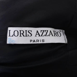 Loris Azzaro Vintage Dress 1980s Avant Garde Sequins Statement Evening Gown - Dressing Vintage