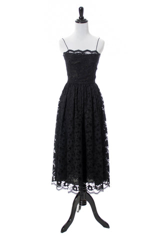 Mindy Malone black lace vintage 1960s dress SOLD - Dressing Vintage