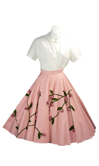 1950s Circle Skirts and Girl's Countess E. Nemes Vintage Mommy and Me - Dressing Vintage