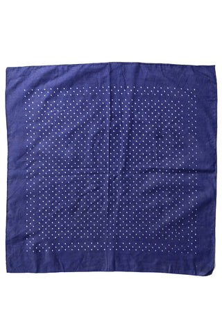 Vintage Polka Dot Cotton Square Bandana (Available in 3 Colors)