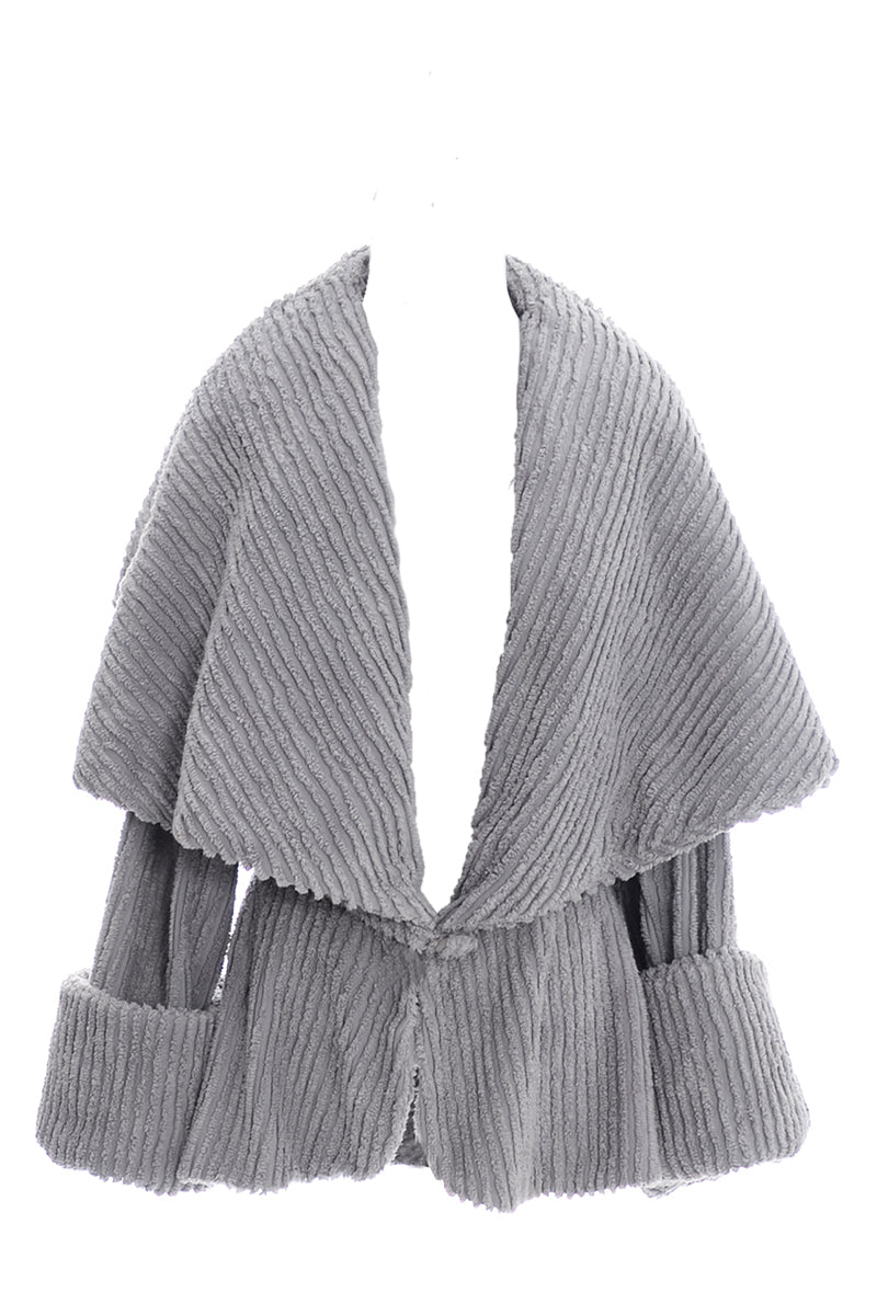 norma kamali shawl collar coat