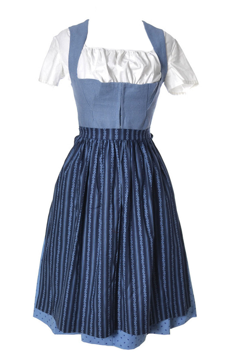 1950s vintage Lanz Salzburg Dirndl dress apron and blouse Austria – Modig