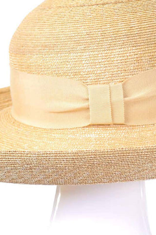 Patricia Underwood Vintage Fine Straw Hat With Ribbon as new