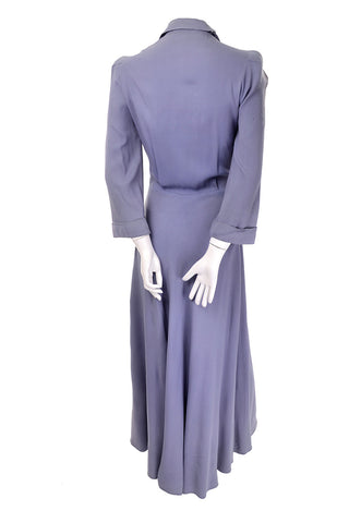 Vintage 1940's dress with shoulder pads