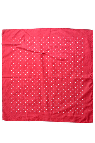 Vintage Polka Dot Cotton Square Bandana (Available in 3 Colors)