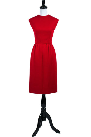 Vintage Red Christmas Dress