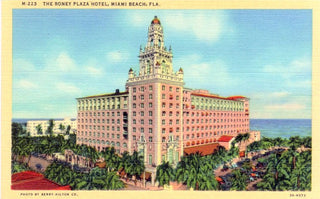 1950's El Encanto Full Circle Vintage Skirt Roney Plaza Hotel Miami - Dressing Vintage