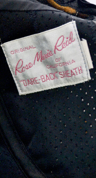Rose Marie Reid vintage Swimsuit Bare Back Sheath - Dressing Vintage