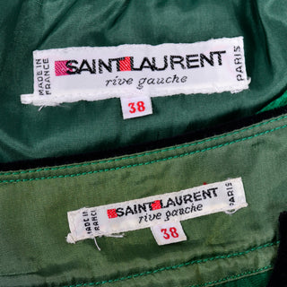 1980s Yves Saint Laurent Vintage Label