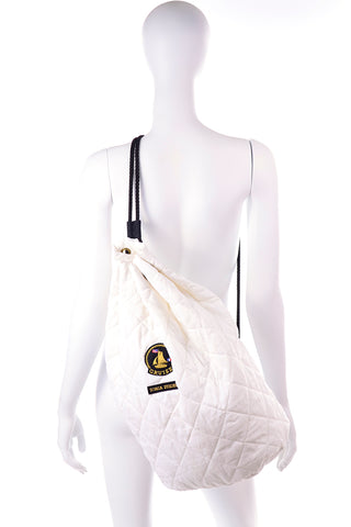 Sonia Rykiel Cruise Vintage Backpack or Drawstring Bag