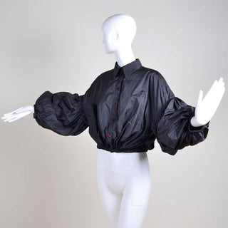 Stella McCartney black top or jacket with statement sleeves