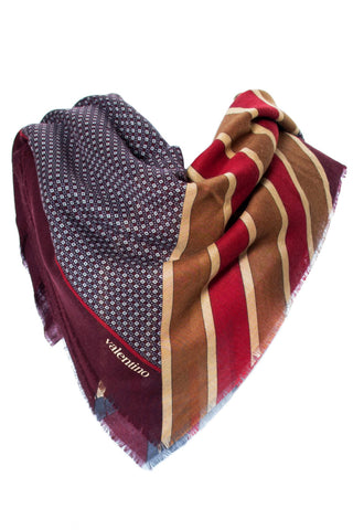 Vintage 1970s Valentino designer scarf - Dressing Vintage