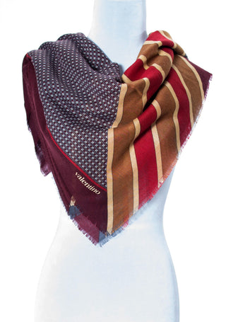 Vintage 1970s Valentino designer scarf - Dressing Vintage