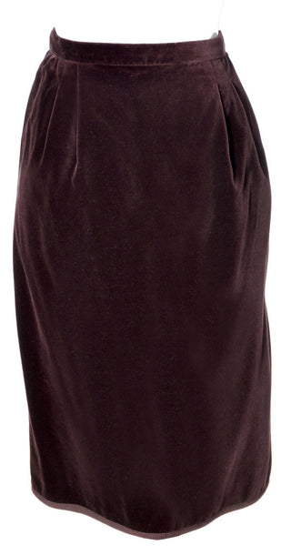 Valentino Vintage Coat with coordinating velvet skirt - Dressing Vintage