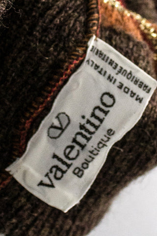 Vintage Valentino Designer Sweater and scarf - Dressing Vintage