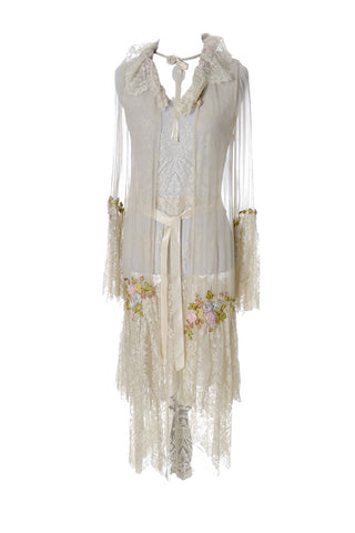 Vera West Rare Vintage Negligee Nightgown
