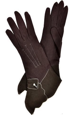 German Vintage Gauntlet Gloves 7.5