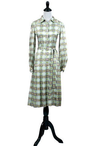 Chester Weinberg Silk Dress and Coat Suit Ensemble SOLD - Dressing Vintage