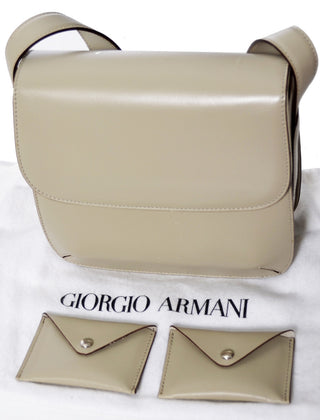 NEW vintage Giorgio Armani handbag with dust bag SOLD - Dressing Vintage