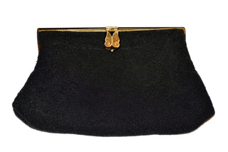 Vintage evening bag beaded handbag clutch SOLD - Dressing Vintage