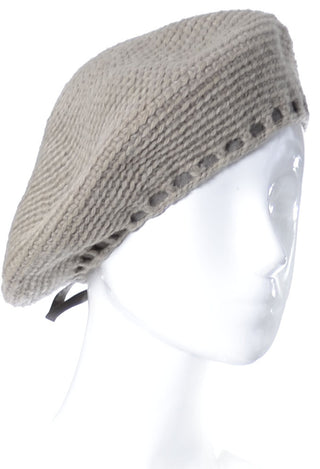 1940's Hattie Carnegie Vintage Beret Hat I Magnin - Dressing Vintage