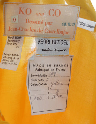 Jean Charles de Castelbajac Ko and Co vintage blouse - Dressing Vintage