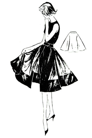 Set of Six Vintage Dinah Shore Spadea mail order sewing patterns 35B - Dressing Vintage