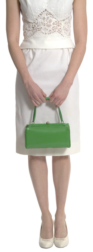 1960's Bright Green Vintage Handbag Stylemark - Dressing Vintage